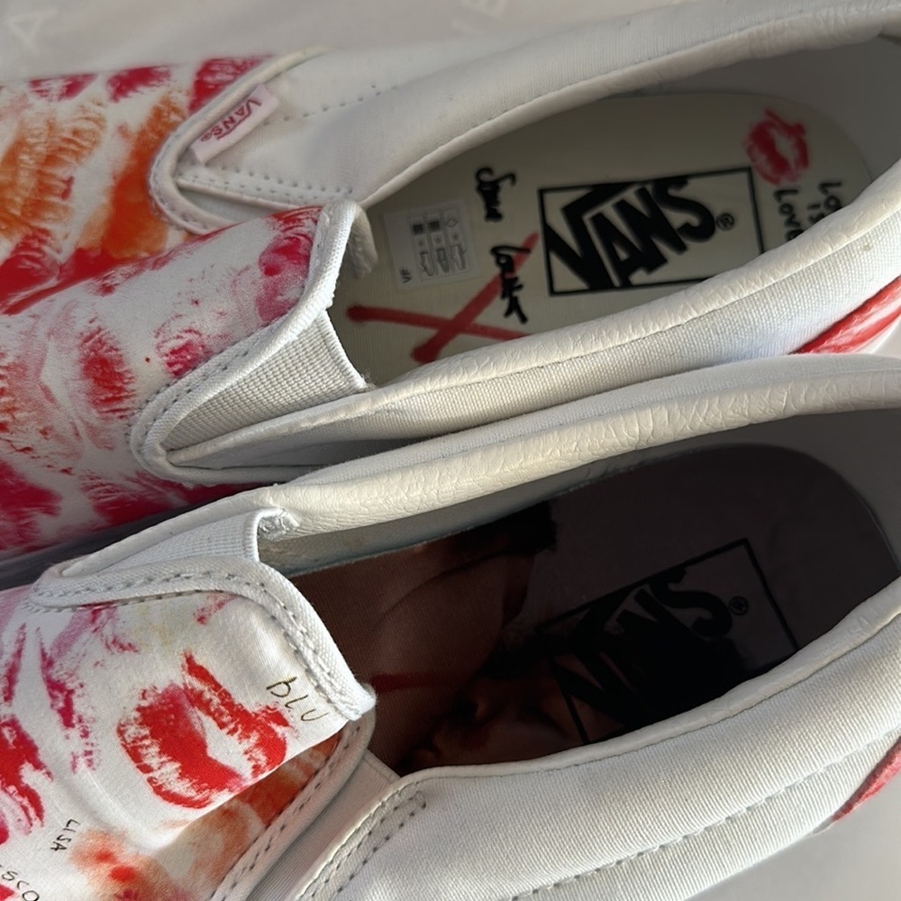 #55❤️ Brand new Vans Sara Lorusso slip on sneakers - Picture 6 of 9